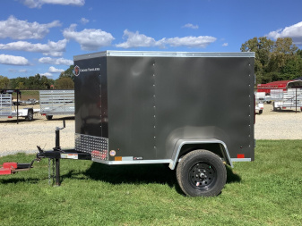 New 2025 Cross Trailers 4X6SA BETA Cargo / Enclosed Trailer Extra Tall