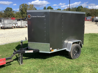 New 2025 Cross Trailers 4X6SA BETA Cargo / Enclosed Trailer Extra Tall