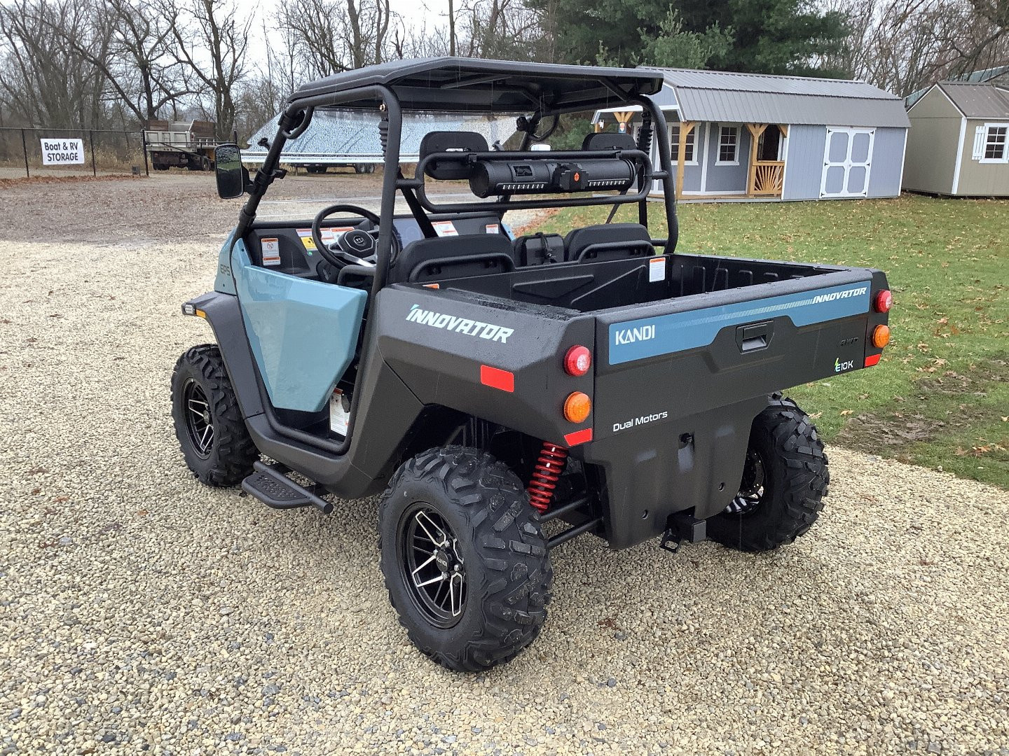 New 2024 Kandi Powersports Sport Side-by Side Blue
