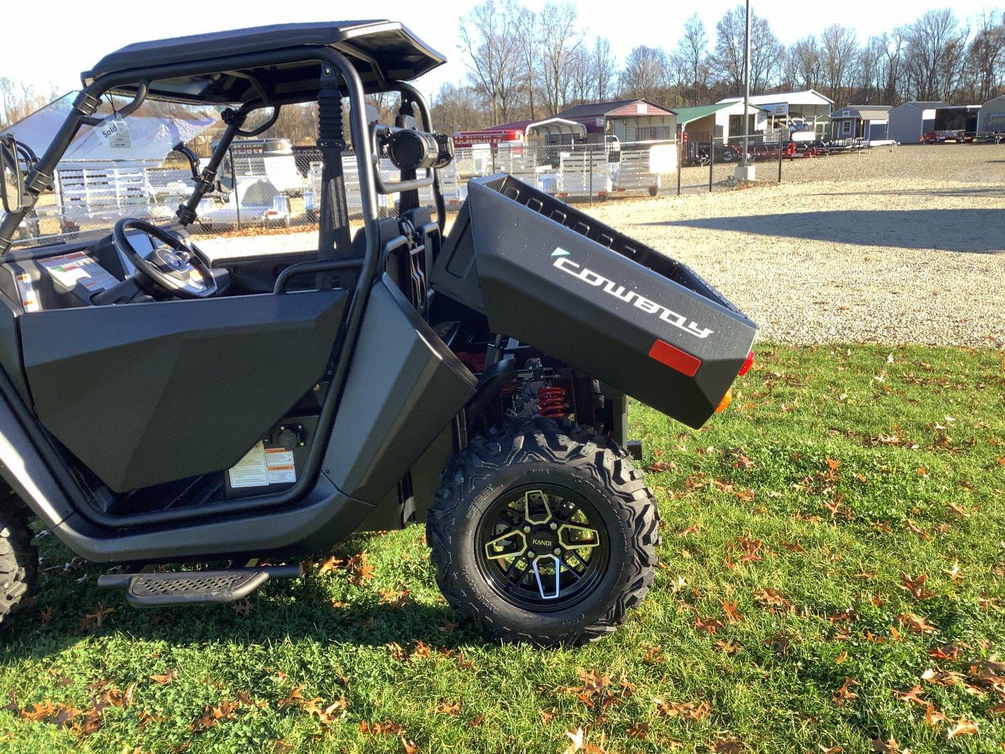 New 2025 Kandi Powersports Sport Side-by Side Black