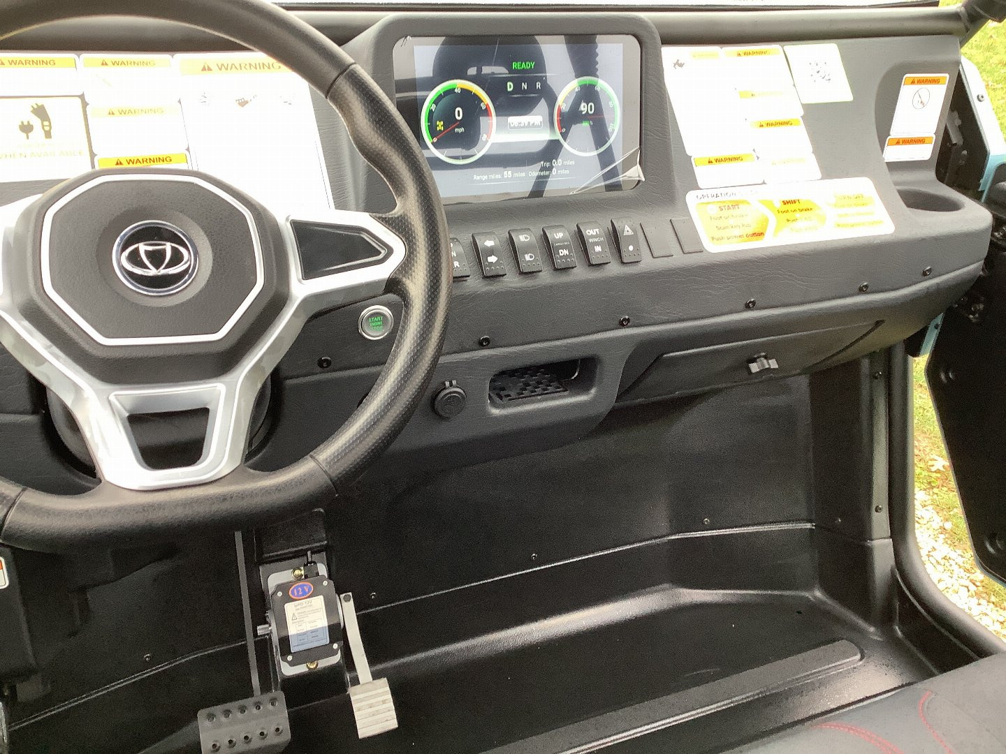 New 2024 Kandi Powersports Sport Side-by Side Blue