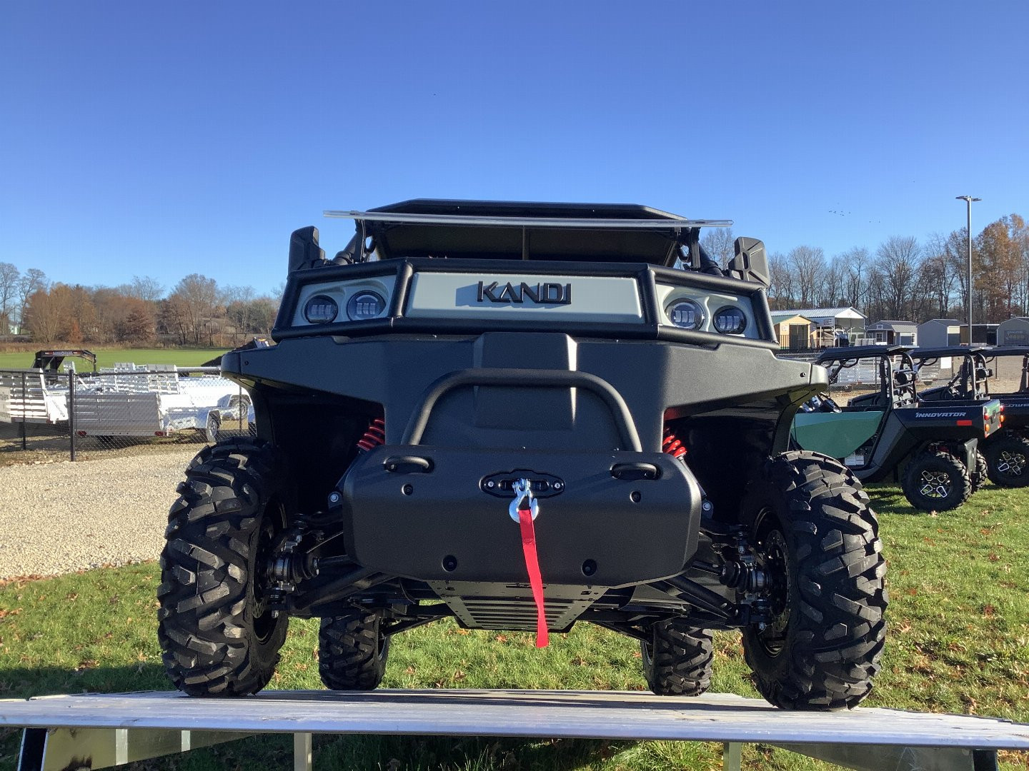 New 2024 Kandi Powersports Sport Side-by Side Grey