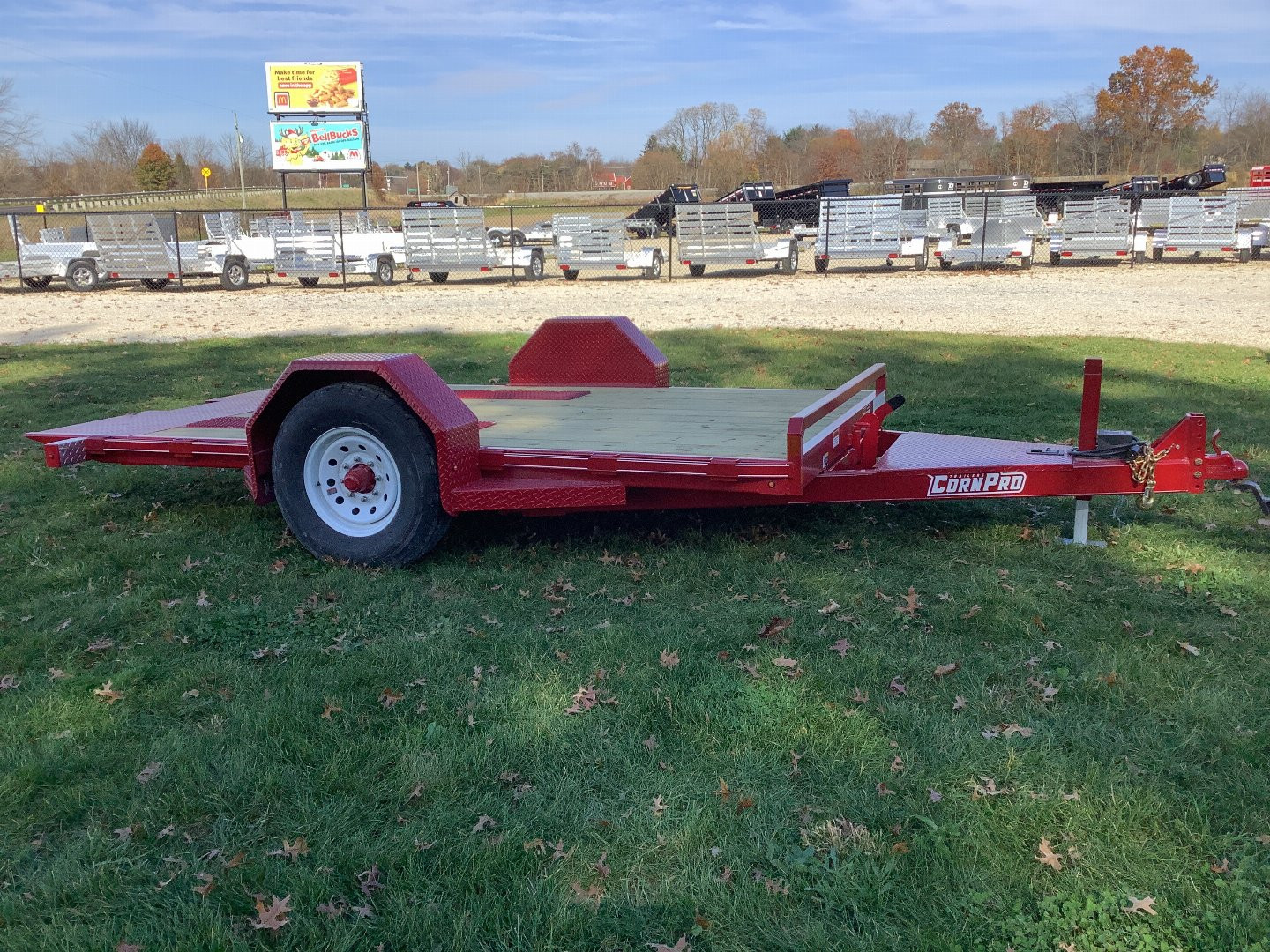 New 2025 CornPro UT-12 SAT 7K Tilt Equipment Trailer