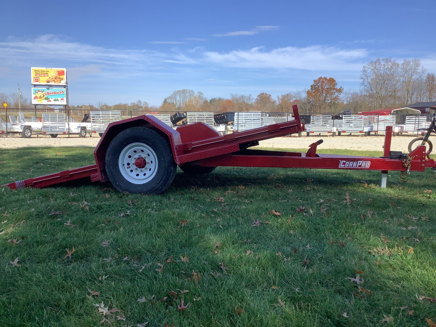 New 2025 CornPro UT-12 SAT 7K Tilt Equipment Trailer