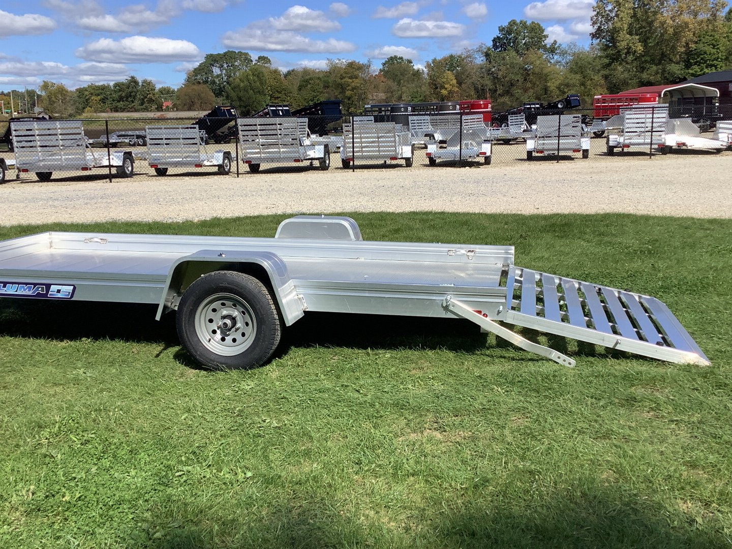 New 2025 Aluma 6312ESA-S-TG Utility Trailer