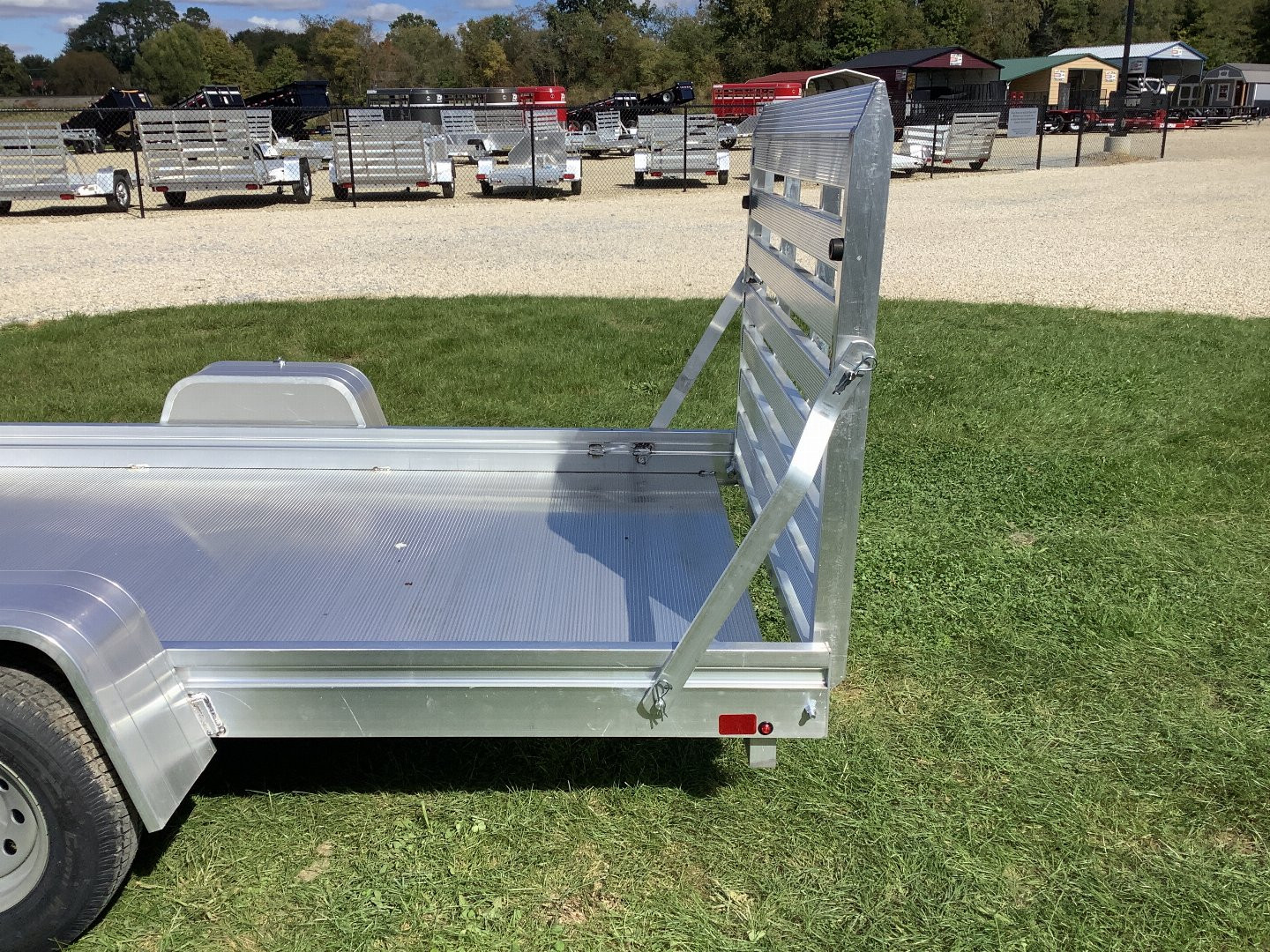 New 2025 Aluma 6312ESA-S-TG Utility Trailer