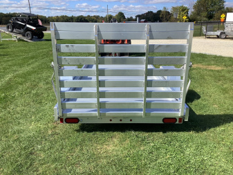 New 2025 Aluma 6312ESA-S-TG Utility Trailer