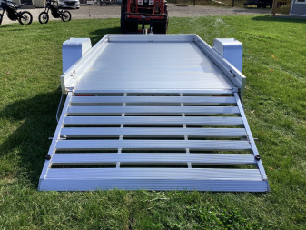 New 2025 Aluma 6810H-S-TG Utility Trailer