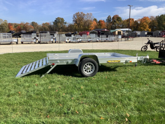 New 2025 Aluma 6810H-S-TG Utility Trailer
