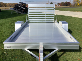 New 2025 Aluma 6810H-S-TG Utility Trailer