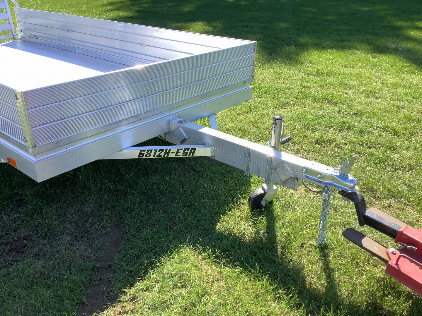 New 2025 Aluma 6812H-ESA-S-TG Utility Trailer