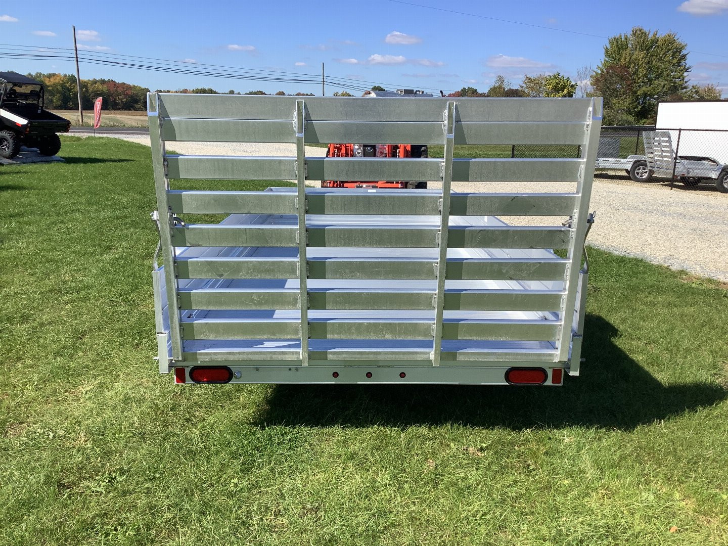 New 2025 Aluma 6812H-ESA-S-TG Utility Trailer
