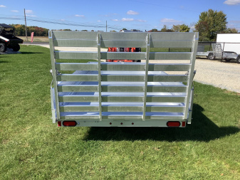 New 2025 Aluma 6812H-ESA-S-TG Utility Trailer