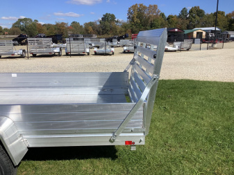 New 2025 Aluma 6812H-ESA-S-TG Utility Trailer