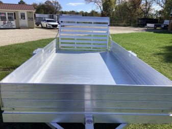 New 2025 Aluma 6812H-ESA-S-TG Utility Trailer