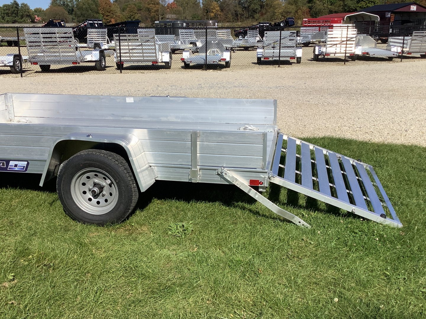 New 2025 Aluma 6310ESA-S-TG Utility Trailer