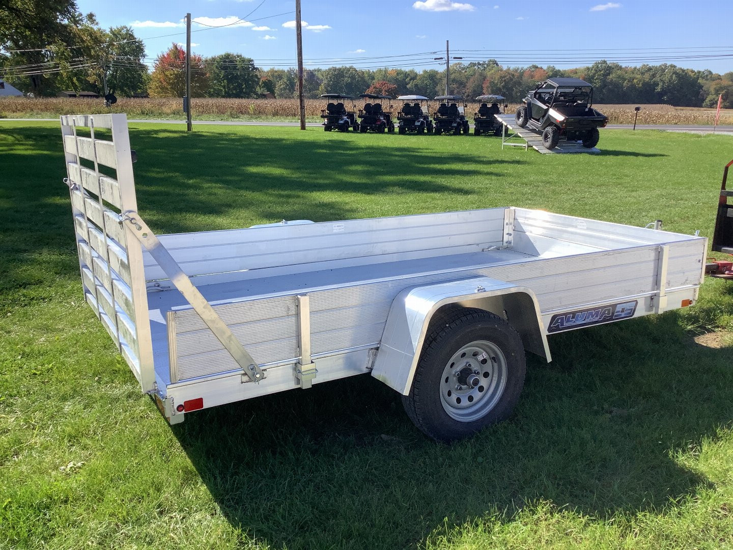 New 2025 Aluma 6310ESA-S-TG Utility Trailer