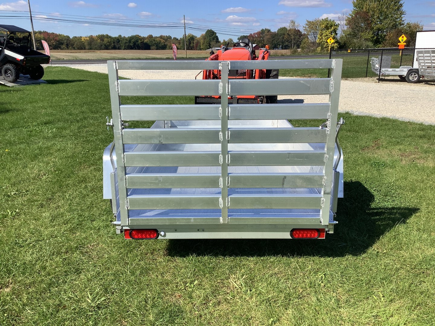 New 2025 Aluma 548ESA-S-TG Utility Trailer