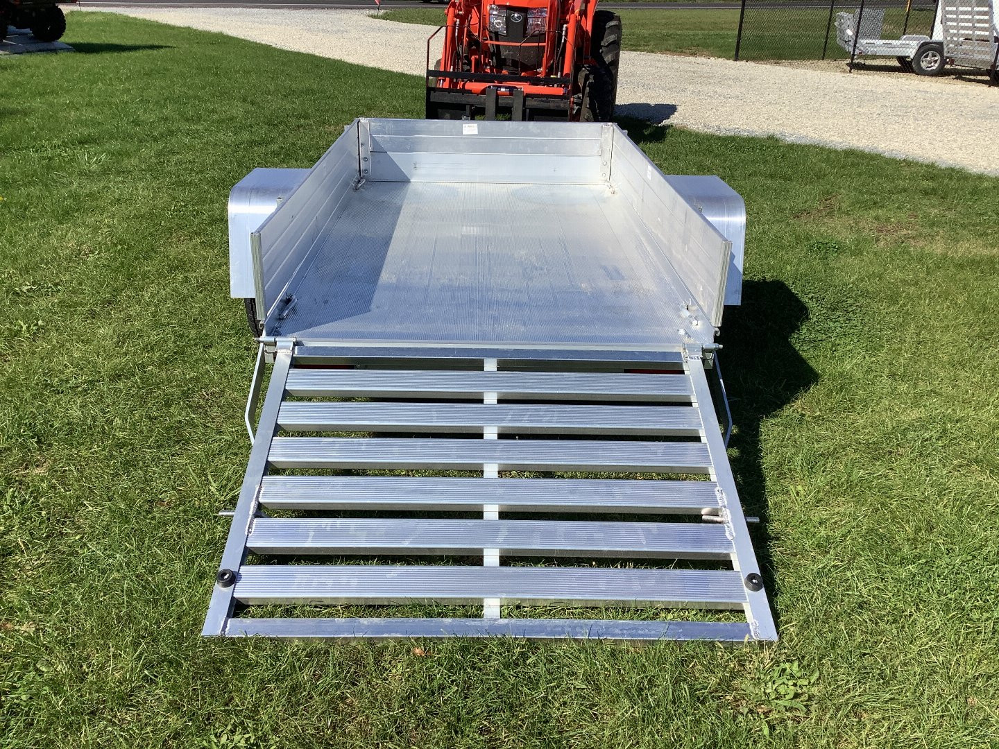 New 2025 Aluma 548ESA-S-TG Utility Trailer