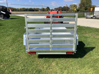 New 2025 Aluma 548ESA-S-TG Utility Trailer