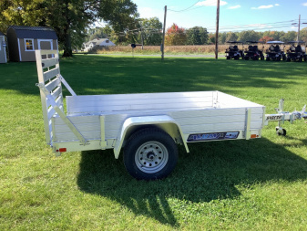 New 2025 Aluma 548ESA-S-TG Utility Trailer