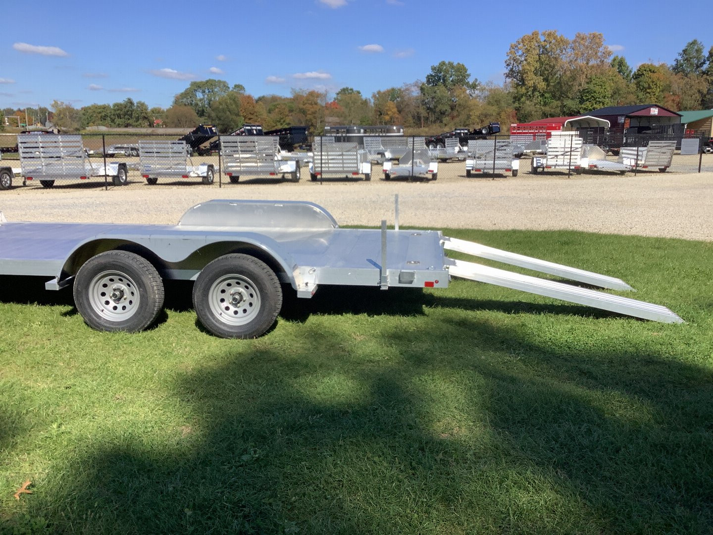 New 2025 Aluma 8216-ESA-R Equipment Trailer