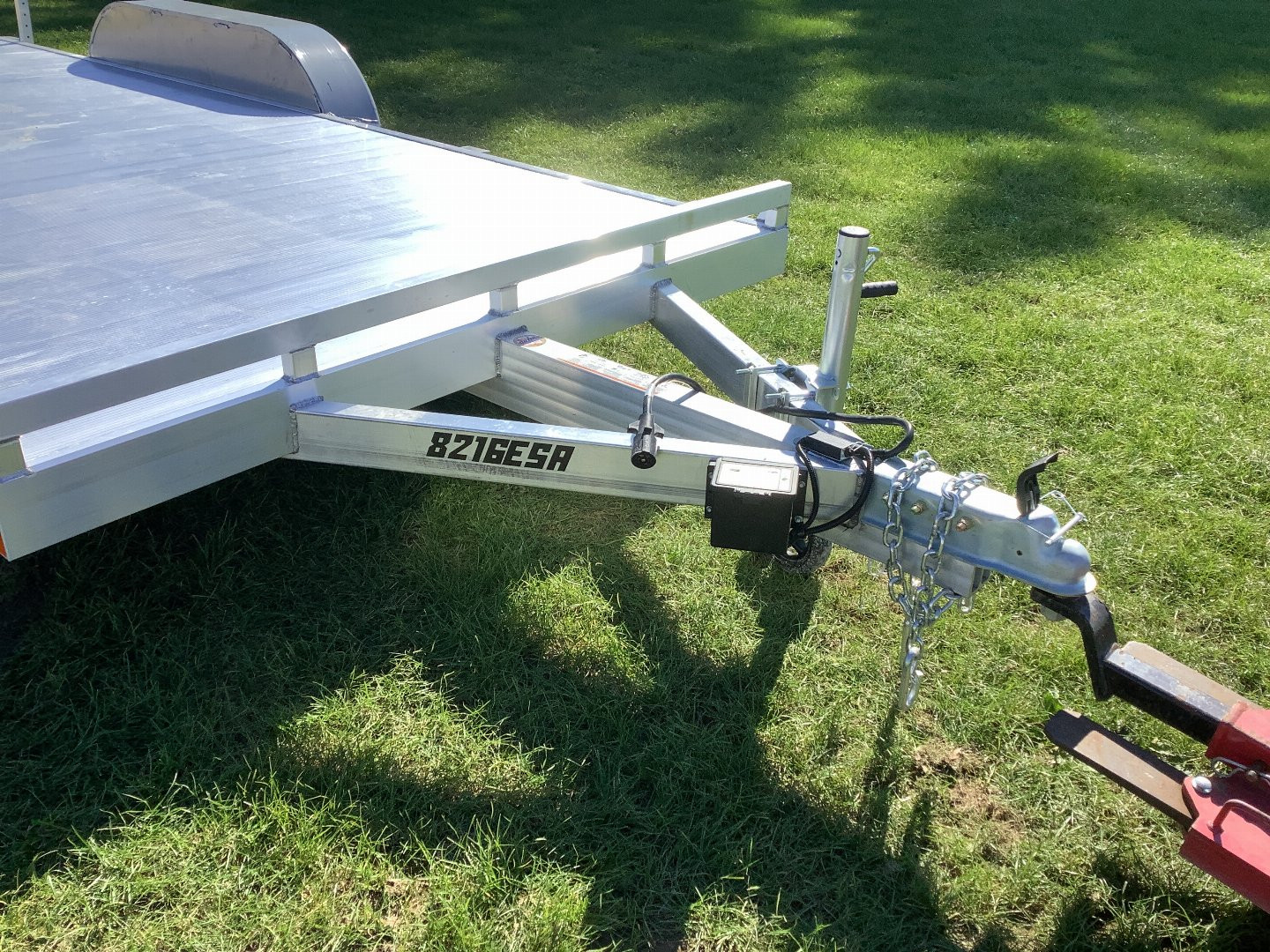 New 2025 Aluma 8216-ESA-R Equipment Trailer
