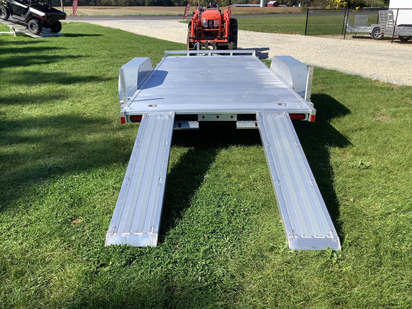 New 2025 Aluma 8216-ESA-R Equipment Trailer