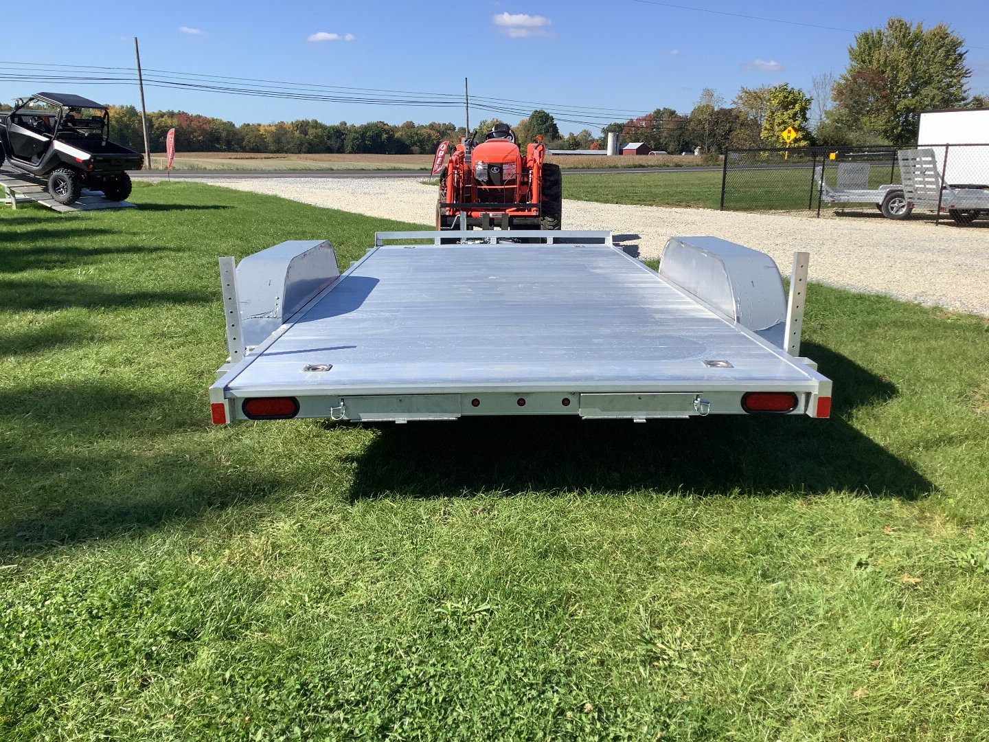 New 2025 Aluma 8216-ESA-R Equipment Trailer