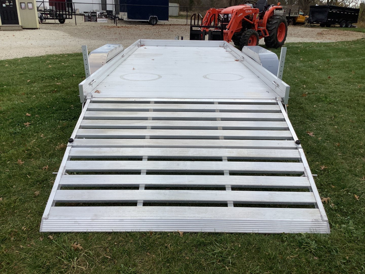 New 2025 ALUMA 7816TA-ESA-BT Utility Trailer