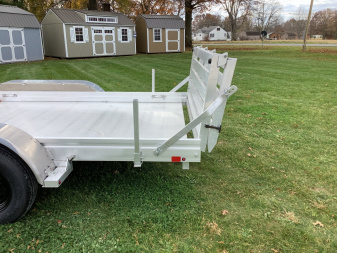 New 2025 ALUMA 7816TA-ESA-BT Utility Trailer
