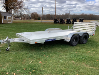 New 2025 ALUMA 7816TA-ESA-BT Utility Trailer
