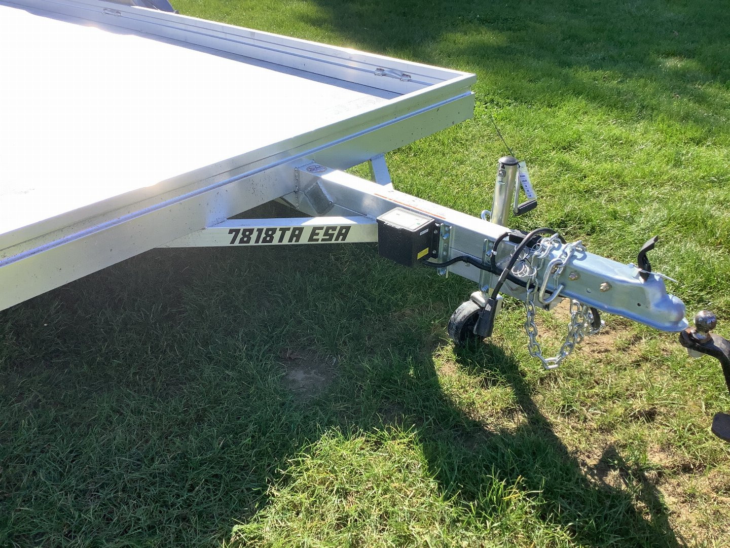 New 2025 Aluma 7818TA-ESA-BT Utility Trailer