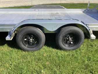 New 2025 Aluma 7818TA-ESA-BT Utility Trailer