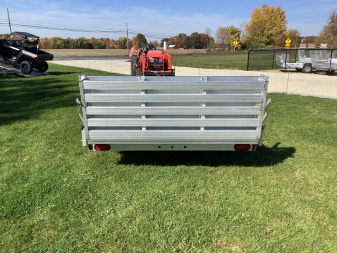 New 2025 Aluma 7818TA-ESA-BT Utility Trailer