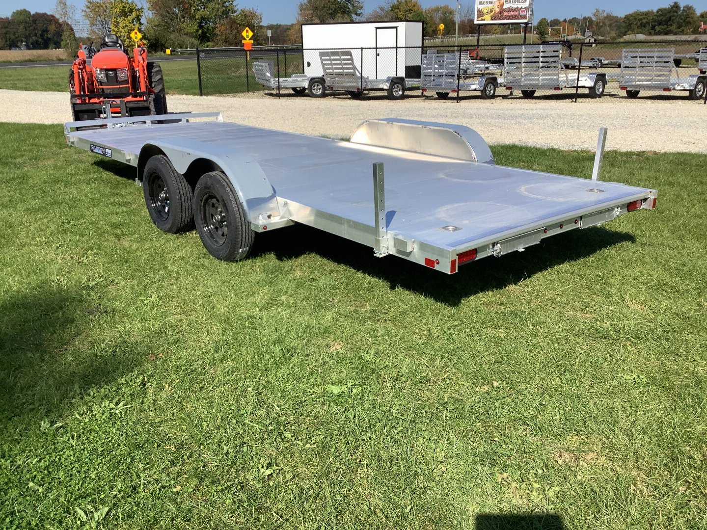 New 2025 Aluma 8220TA-ESA-R Equipment Trailer