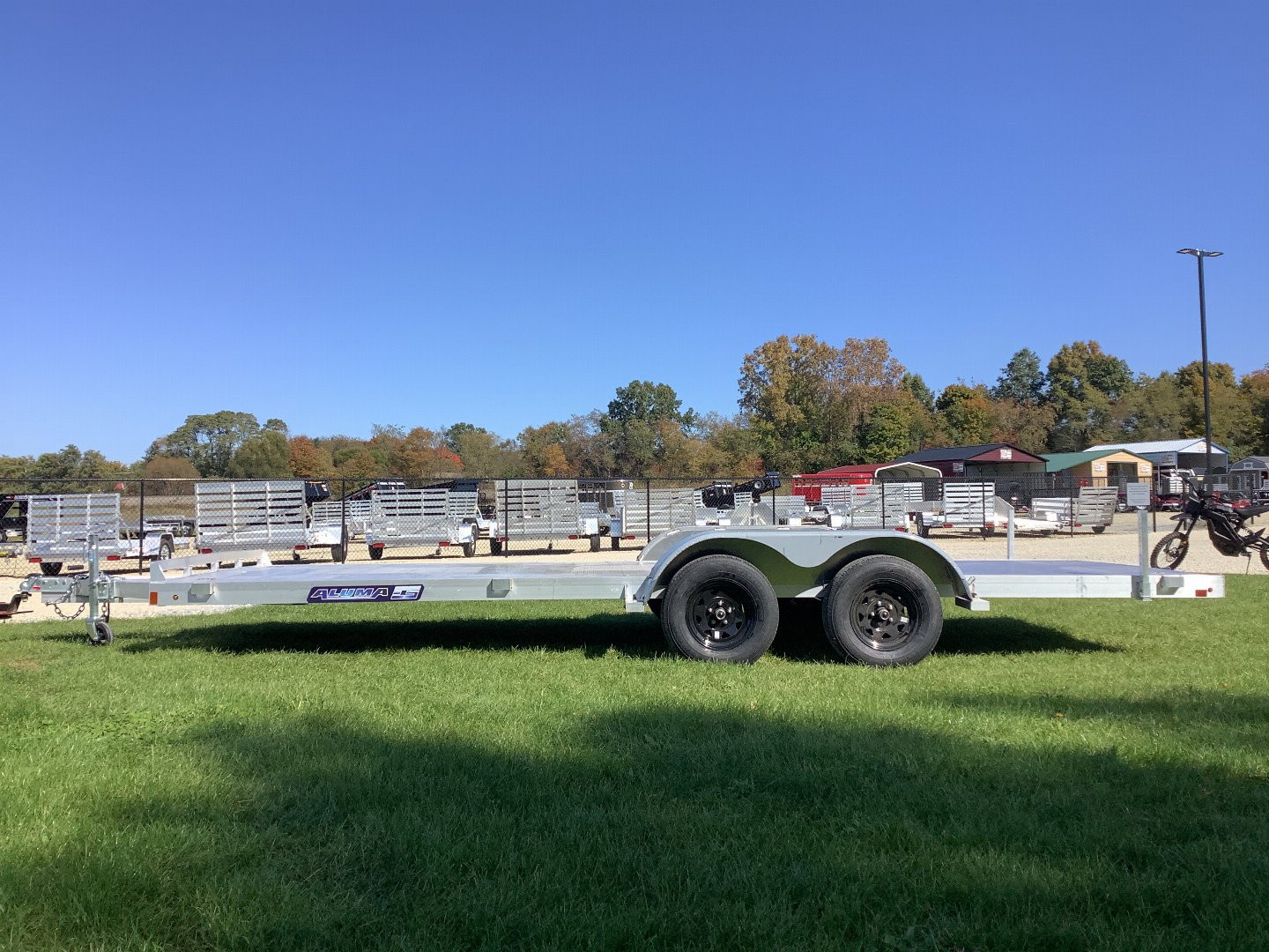 New 2025 Aluma 8220TA-ESA-R Equipment Trailer