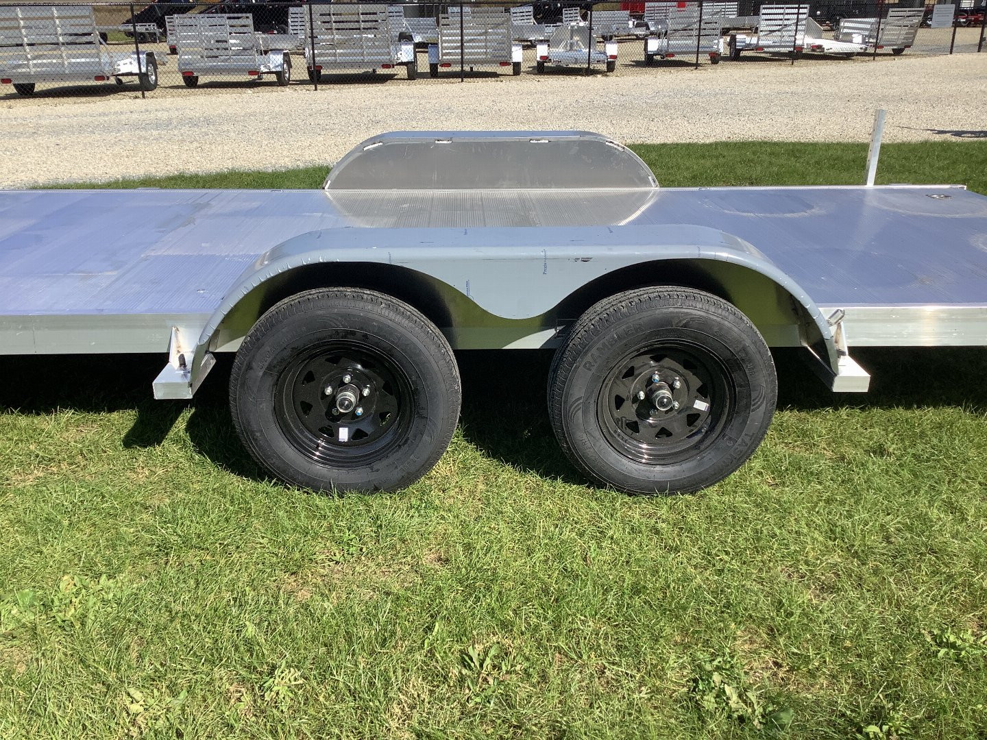 New 2025 Aluma 8220TA-ESA-R Equipment Trailer