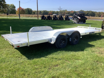New 2025 Aluma 8220TA-ESA-R Equipment Trailer