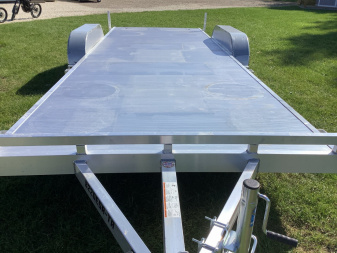 New 2025 Aluma 8220TA-ESA-R Equipment Trailer