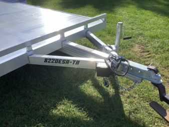 New 2025 Aluma 8220TA-ESA-R Equipment Trailer