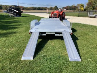New 2025 Aluma 8220TA-ESA-R Equipment Trailer