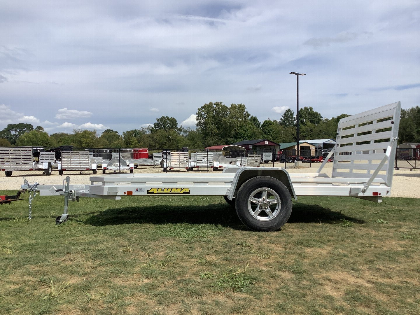 New 2025 ALUMA 7712H-S-TG Utility Trailer