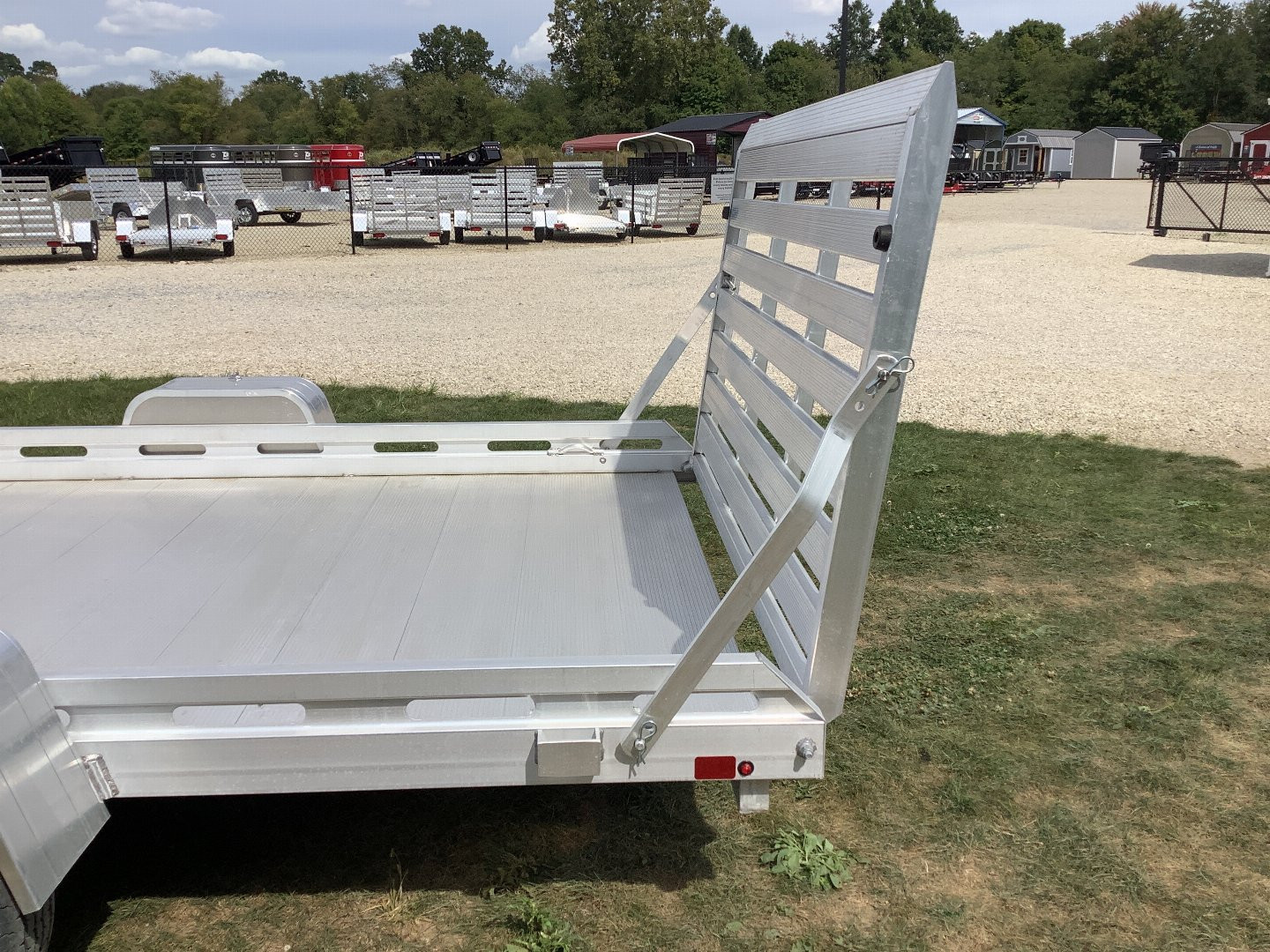 New 2025 ALUMA 7712H-S-TG Utility Trailer