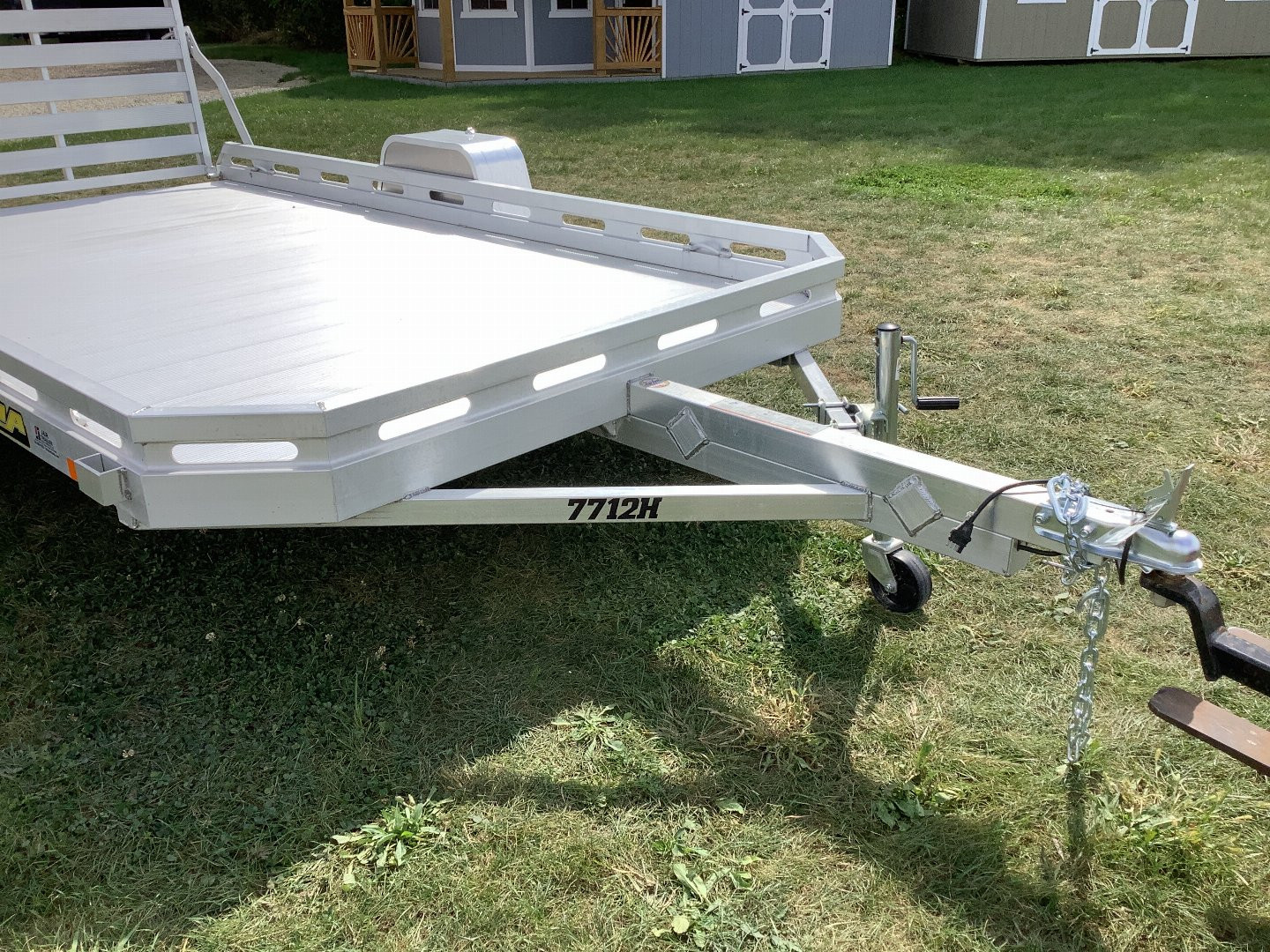 New 2025 ALUMA 7712H-S-TG Utility Trailer