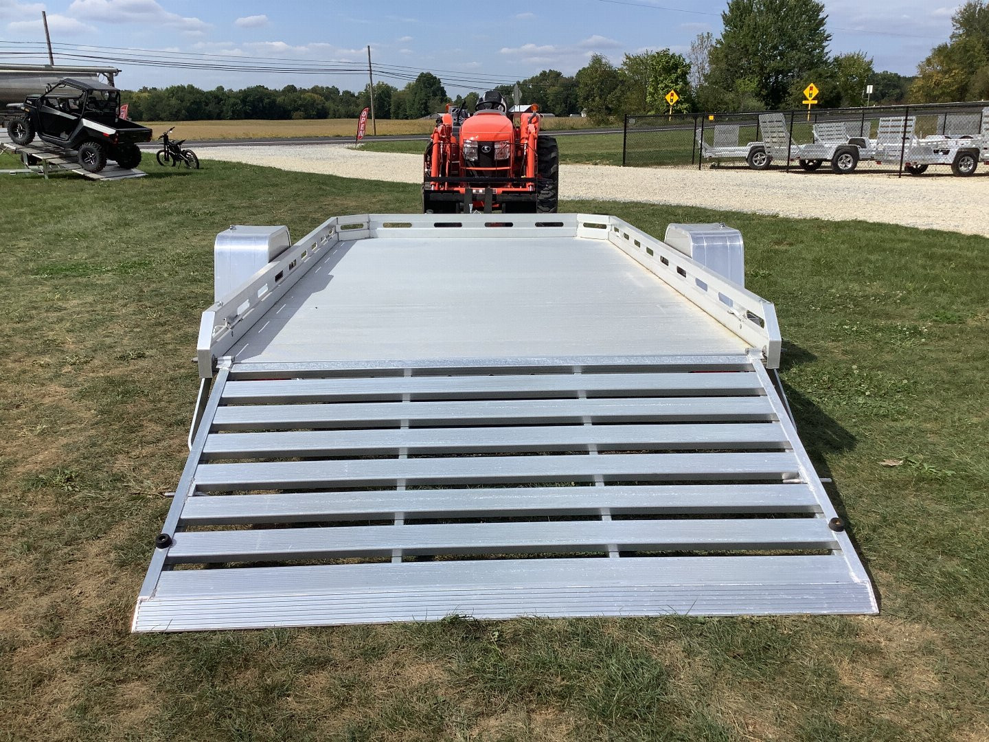 New 2025 ALUMA 7712H-S-TG Utility Trailer