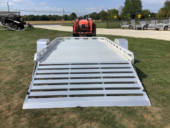 New 2025 ALUMA 7712H-S-TG Utility Trailer