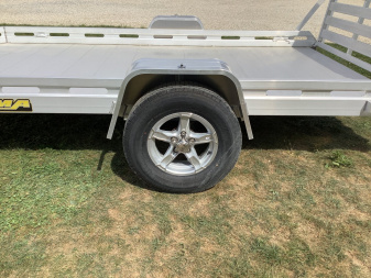 New 2025 ALUMA 7712H-S-TG Utility Trailer