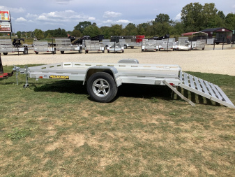 New 2025 ALUMA 7712H-S-TG Utility Trailer