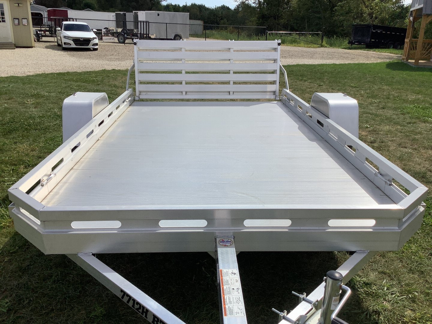 New 2025 ALUMA 7712H-S-BT Utility Trailer